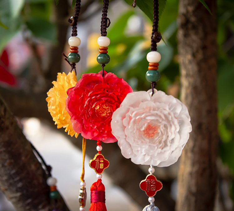 牡丹花文创交通卡