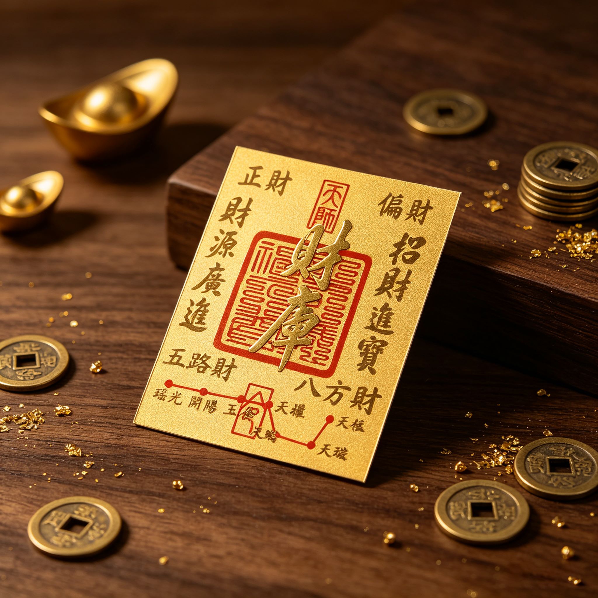 财库手机贴